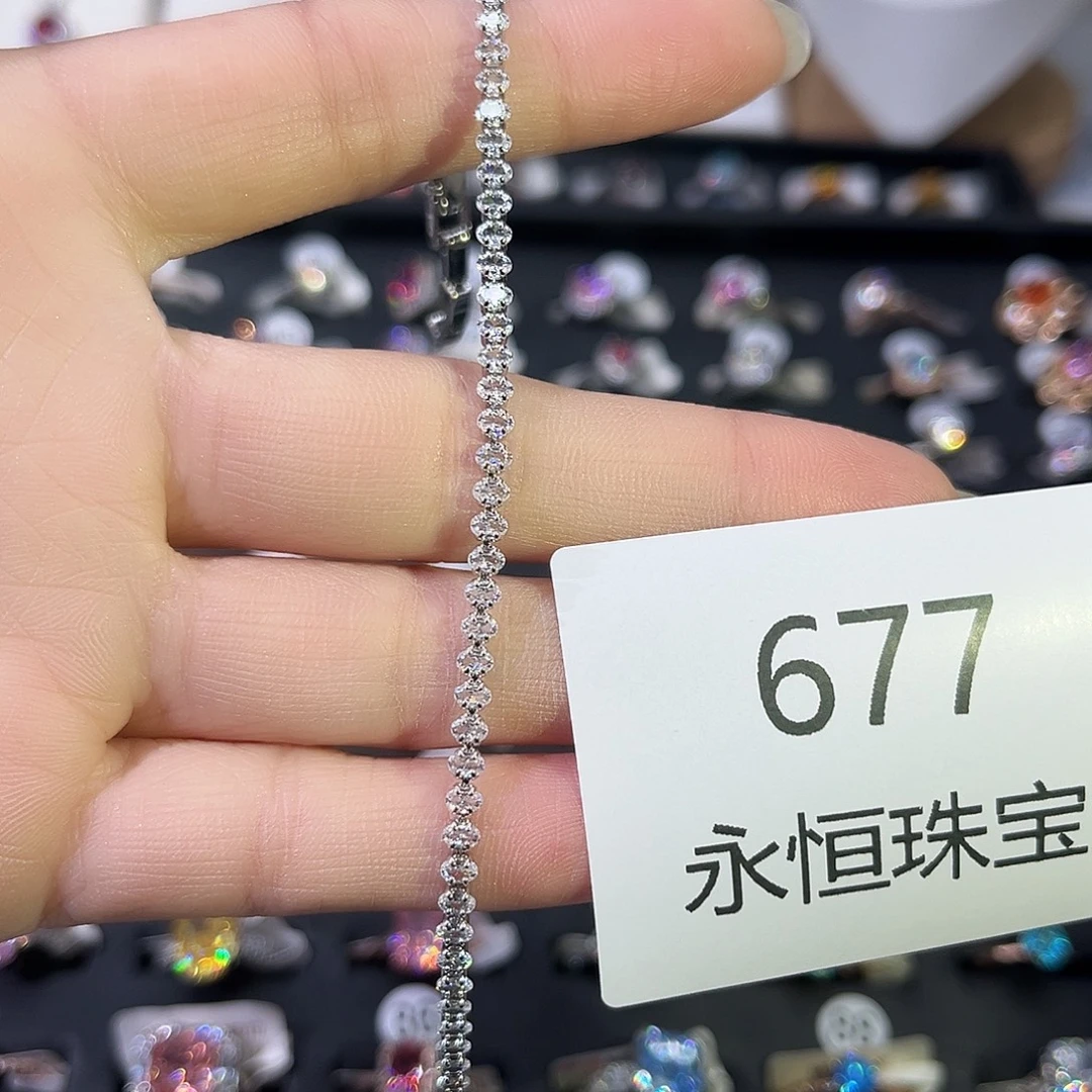 莫桑石非金属677手链