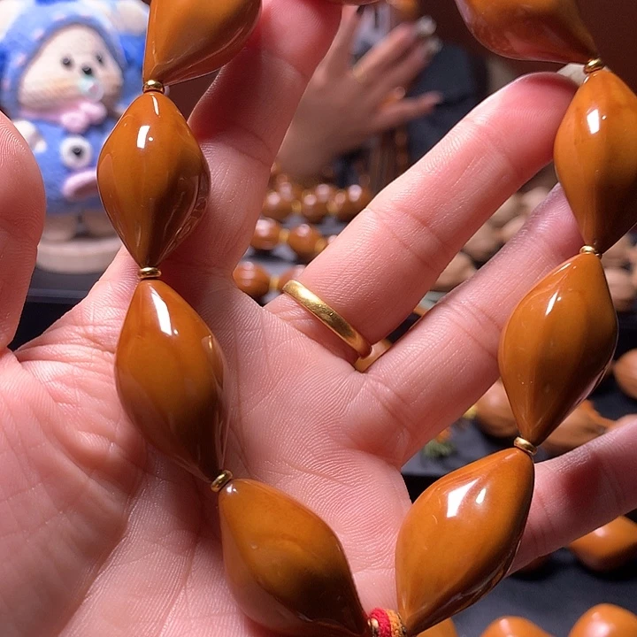 手串/手链橄榄核三花手串8