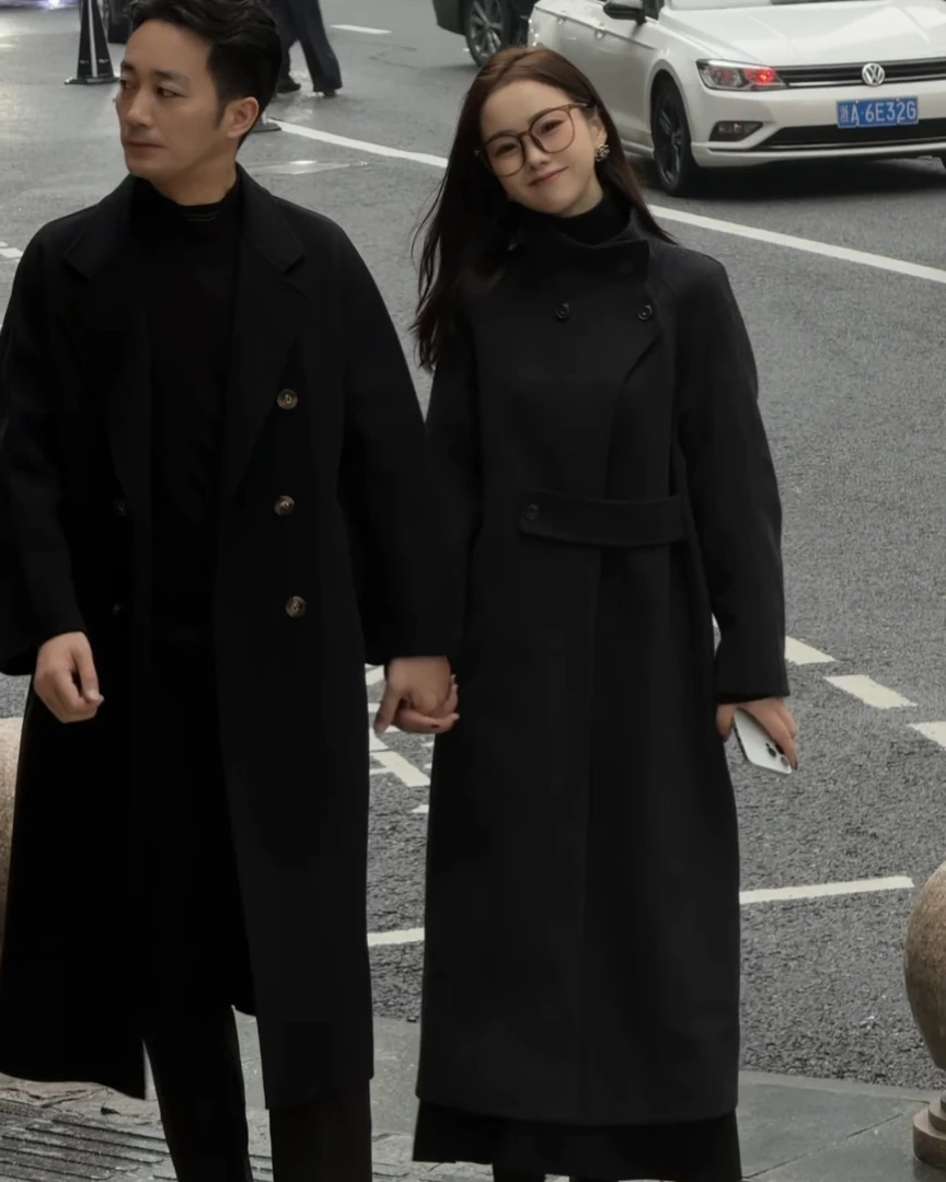 【枫叶】羊绒大衣2666-2025新款秋冬双面羊毛大衣外套冬季长款