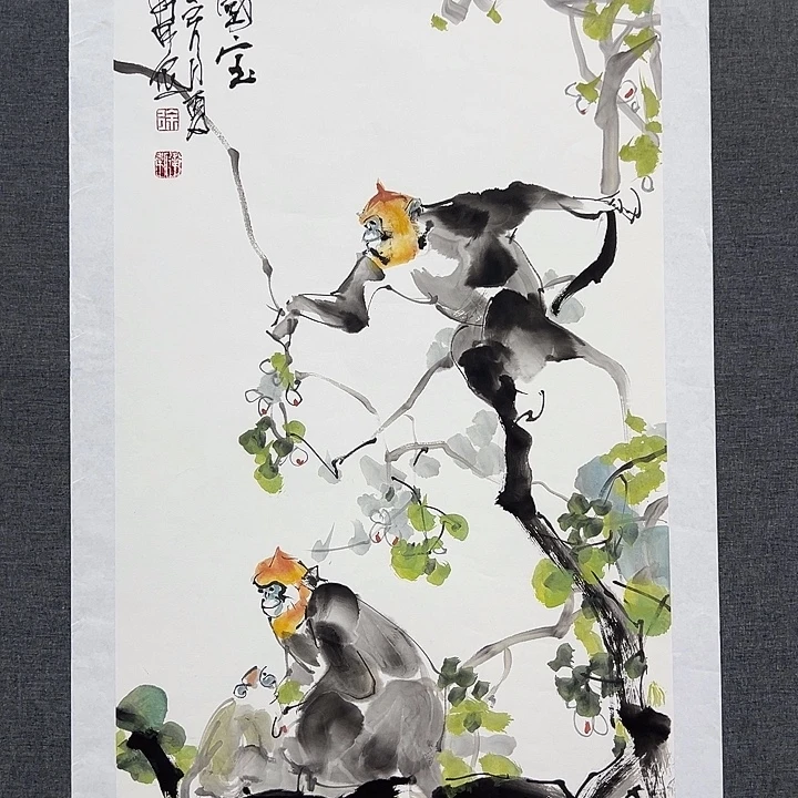 国画书画作品多次