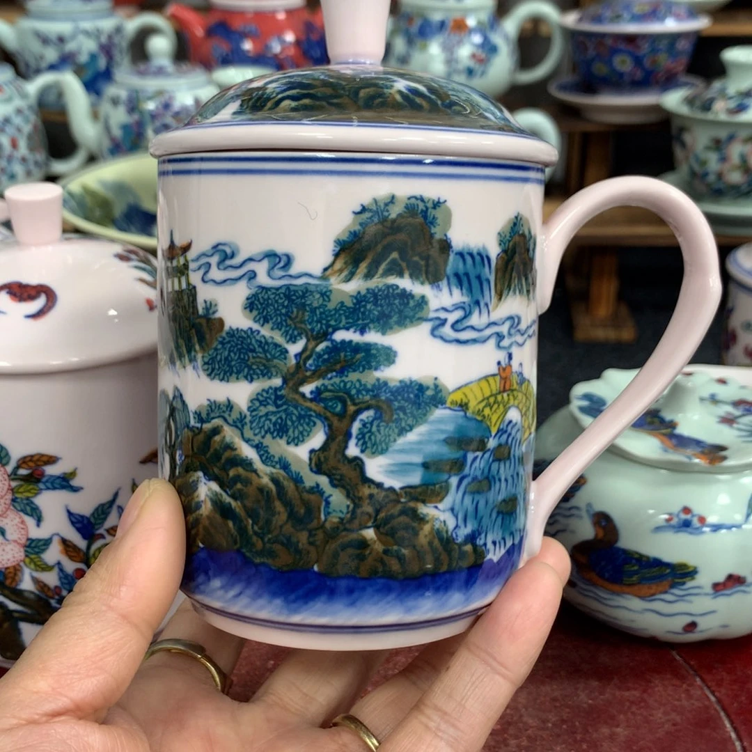 陶景德镇陶瓷 碗 盘 杯 壶 碟 各种……