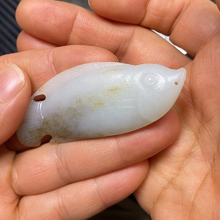 颈饰未镶嵌和田玉老*