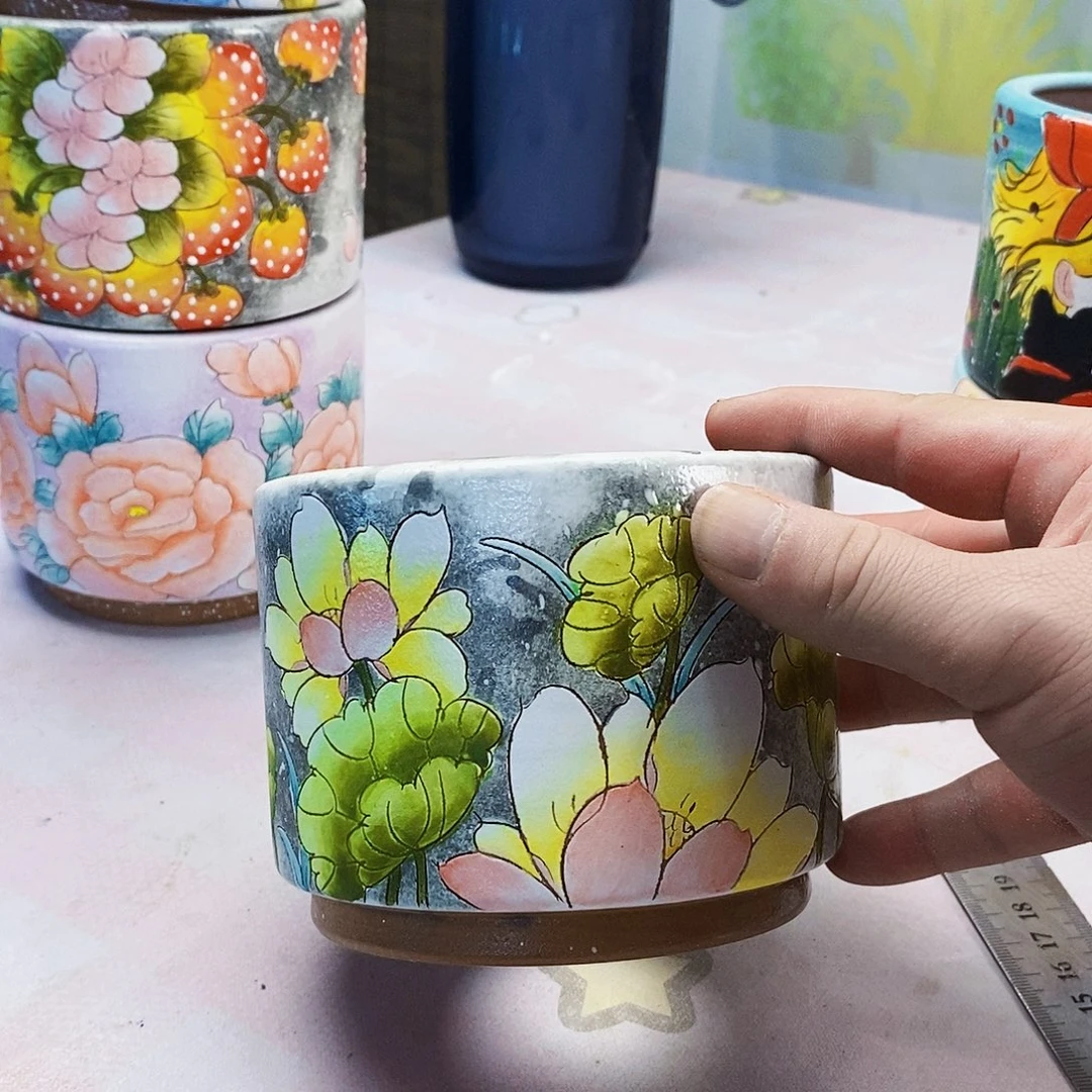 花盆紫砂满28包邮