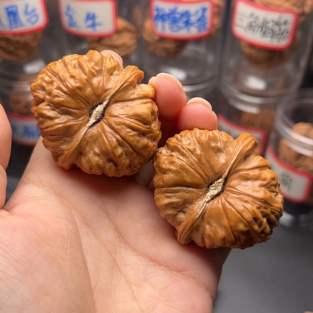 把件文玩核桃43南瓜墩