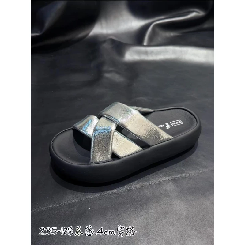235-1舒适百搭厚底凉拖鞋
