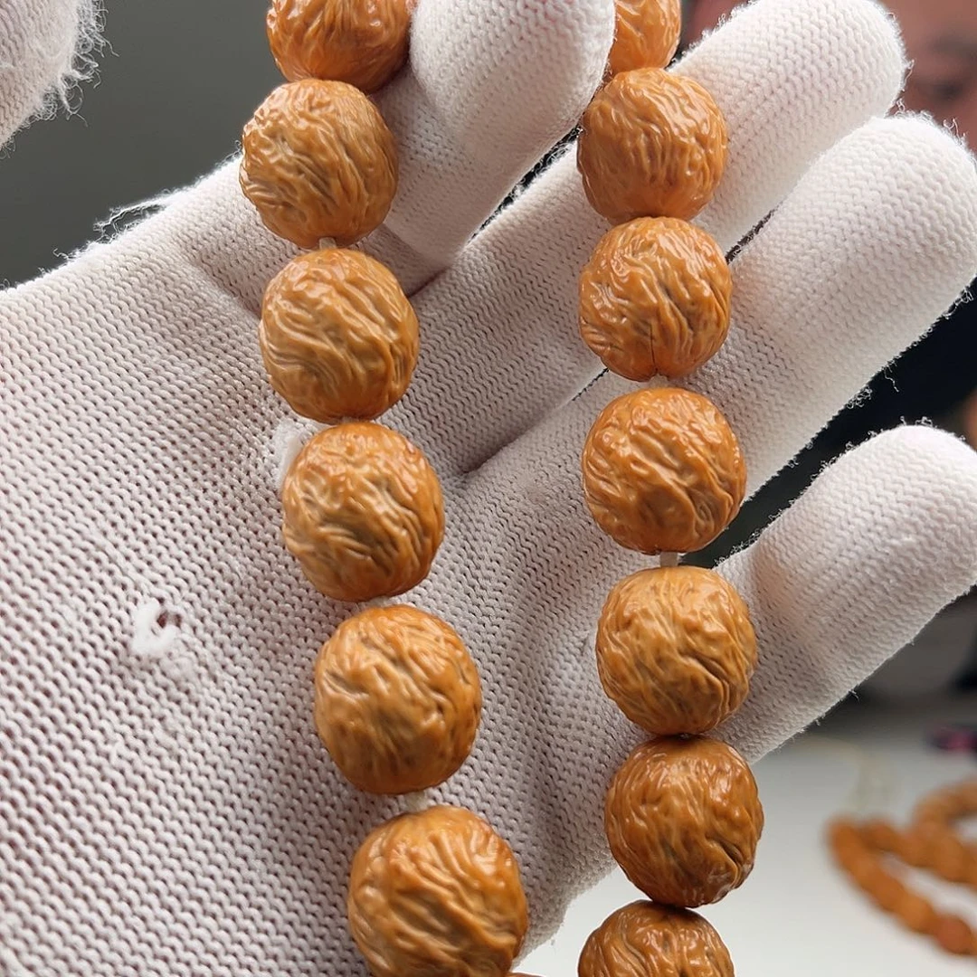 富****猴头核桃手串魔丸