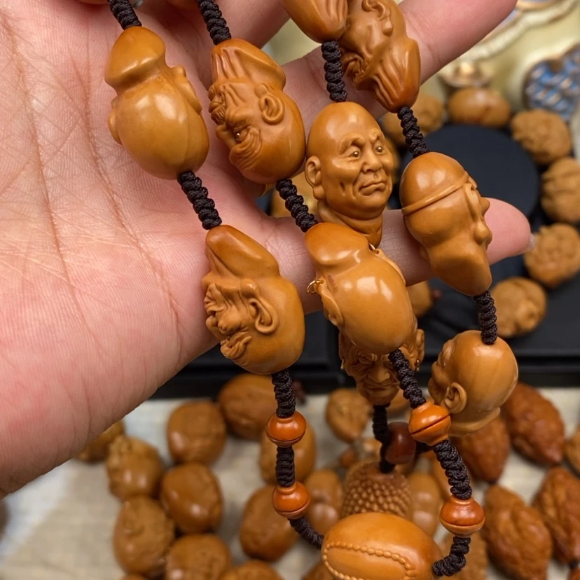 【闪购商品】橄榄核吊坠坤**谁橄榄手工雕刻工艺