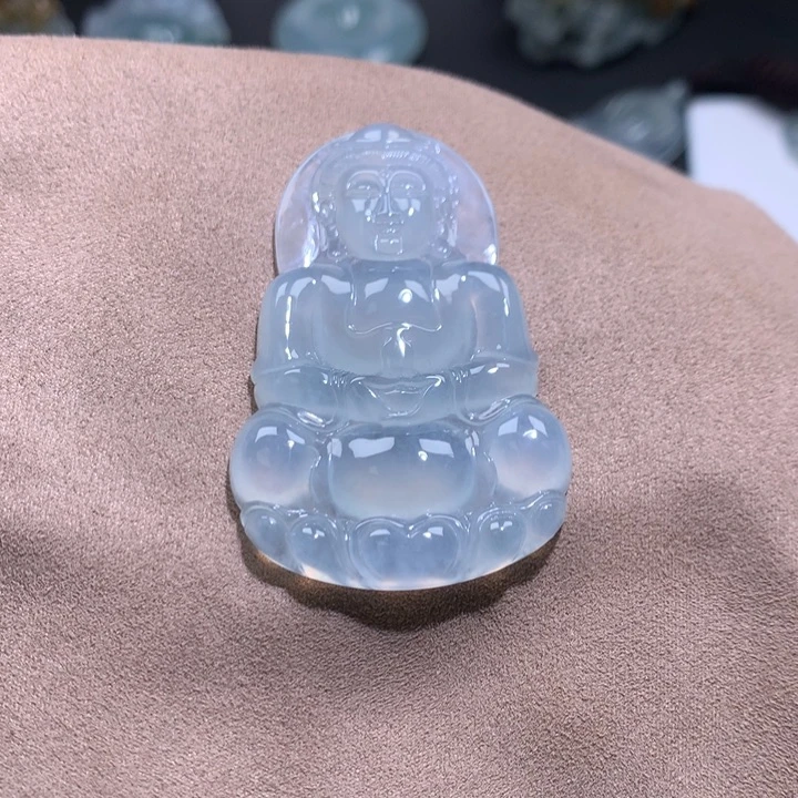 幸***保翡翠未镶嵌颈饰缅甸翡翠