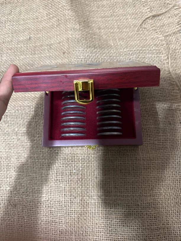 红色盒20个圆子蒋一盒摆件链接