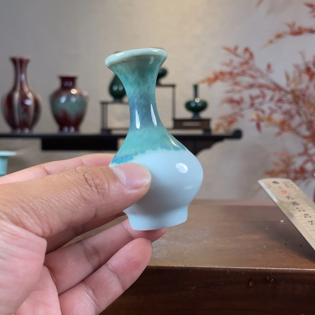 瓶景德镇陶瓷花瓶纯手工