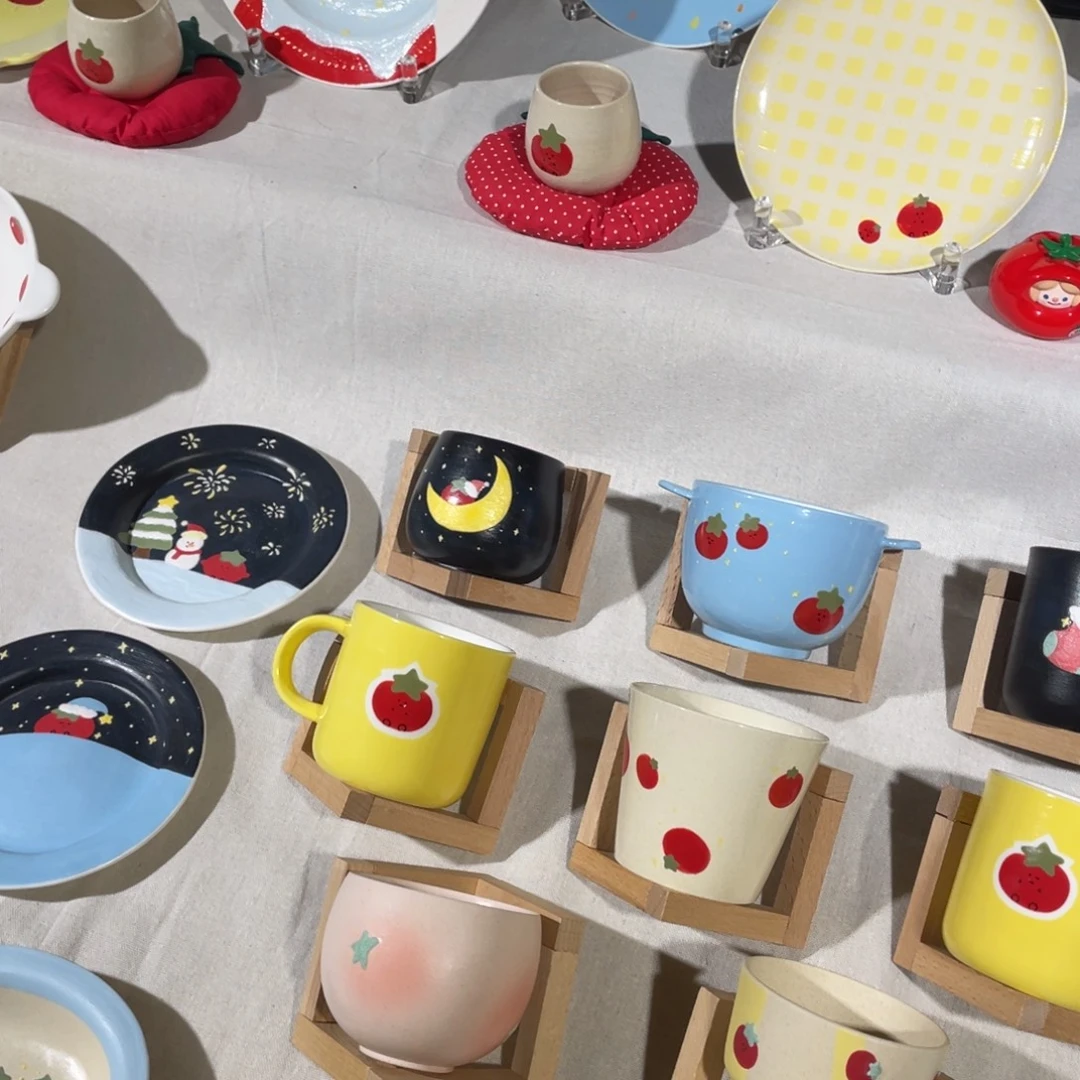 景德镇集市摊位红81