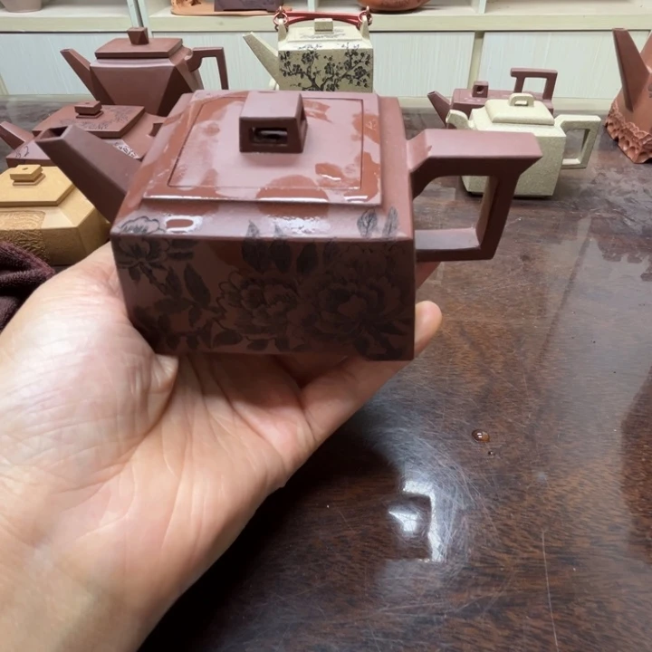 茶壶紫砂紫泥全手工福利150c c