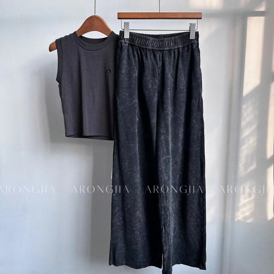 【ARONG阿荣家】裤子09695-黑色-SML