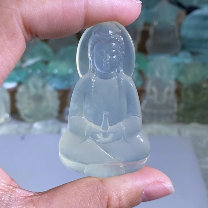 岫玉吊坠未镶嵌富***吊坠