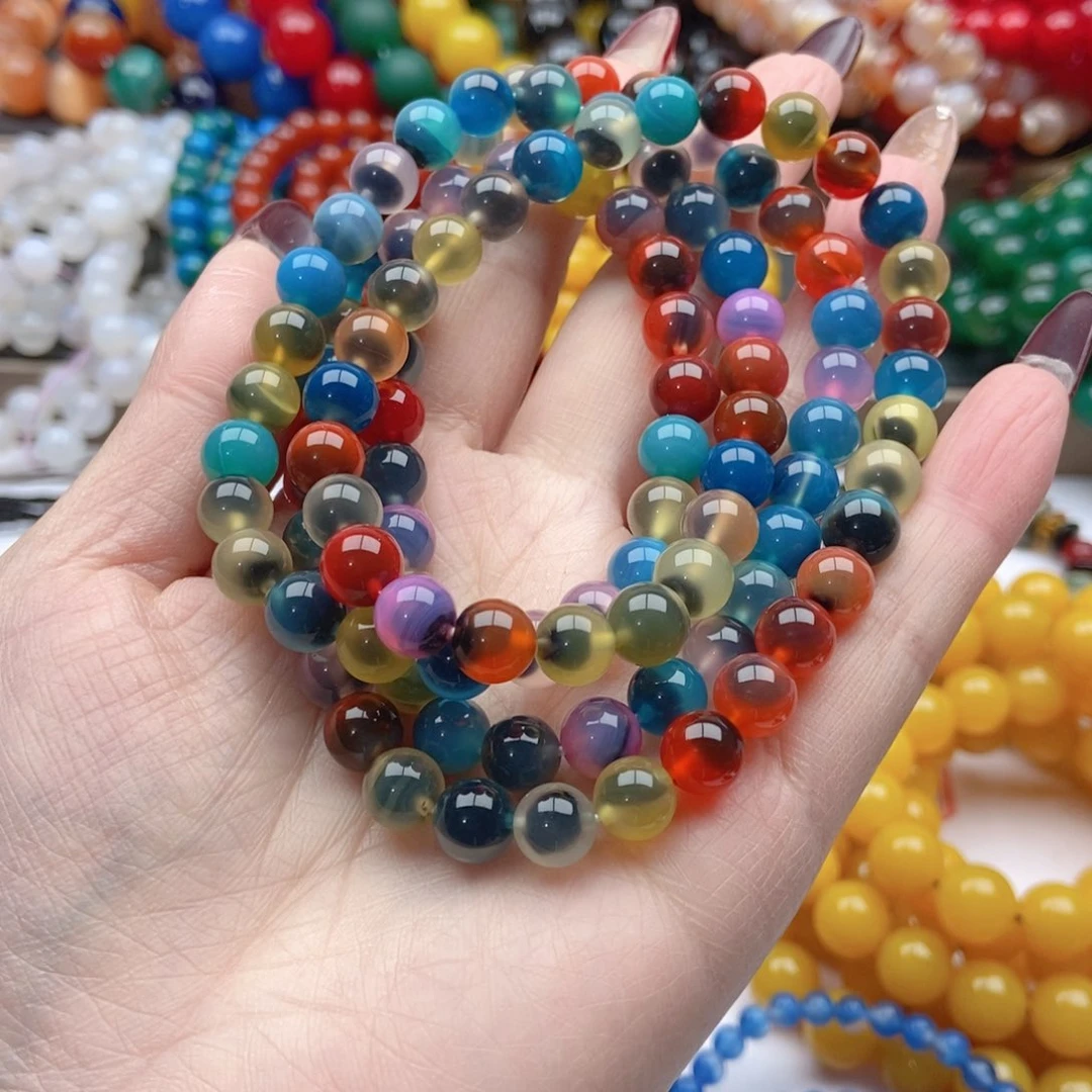 【闪购商品】玛瑙/玉髓手链未镶嵌我****呀