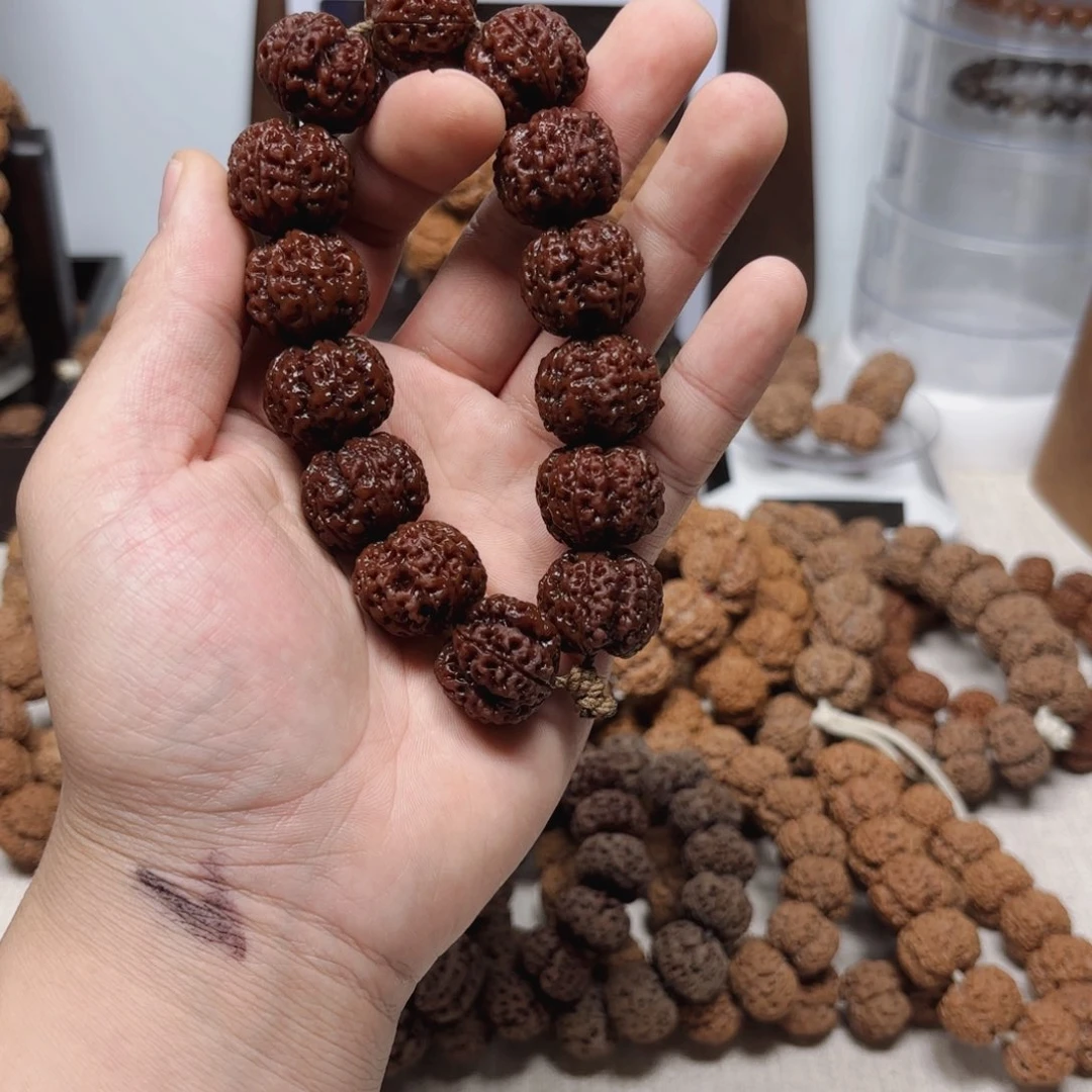 金刚菩提吊坠安娜梅花头货