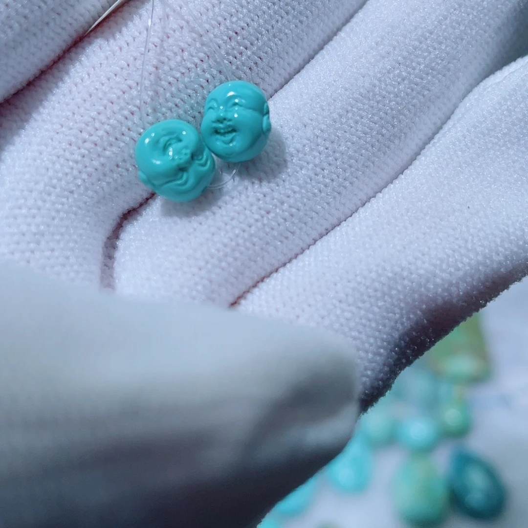 绿松石未镶嵌珠宝奇石