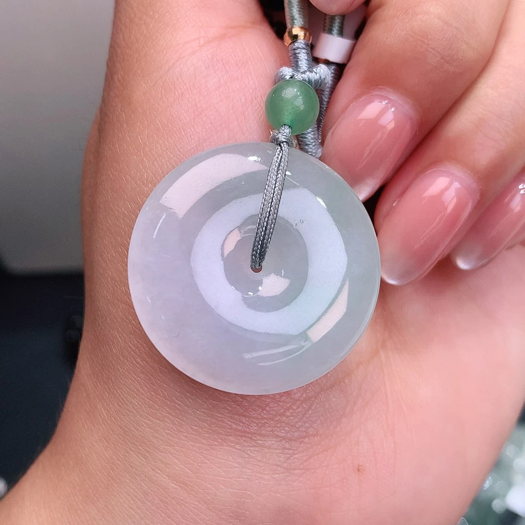 翡翠未镶嵌颈饰29.5-5.6