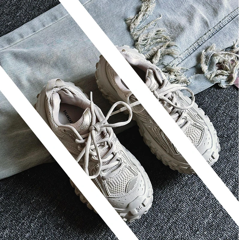 轮胎鞋情侣款老爹鞋休闲鞋透气跑步鞋子厚底潮流韩版潮鞋网面ins