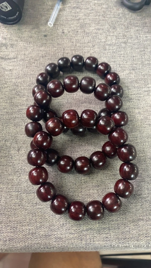 印度小叶紫檀1314火焰纹酒红老型