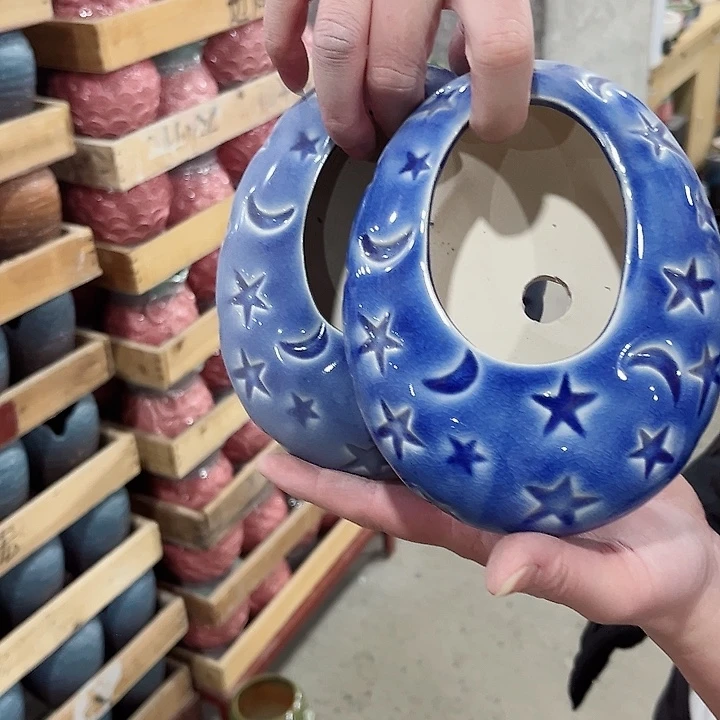 陶瓷陶瓷多肉植物花盆