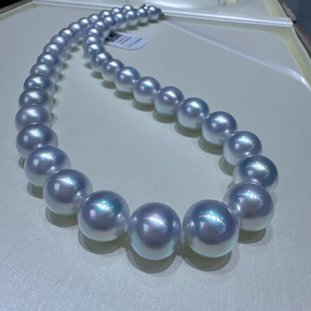 心怡珠宝【绝美蓝血澳白维纳斯项链】极致蓝光 冷艳高级感