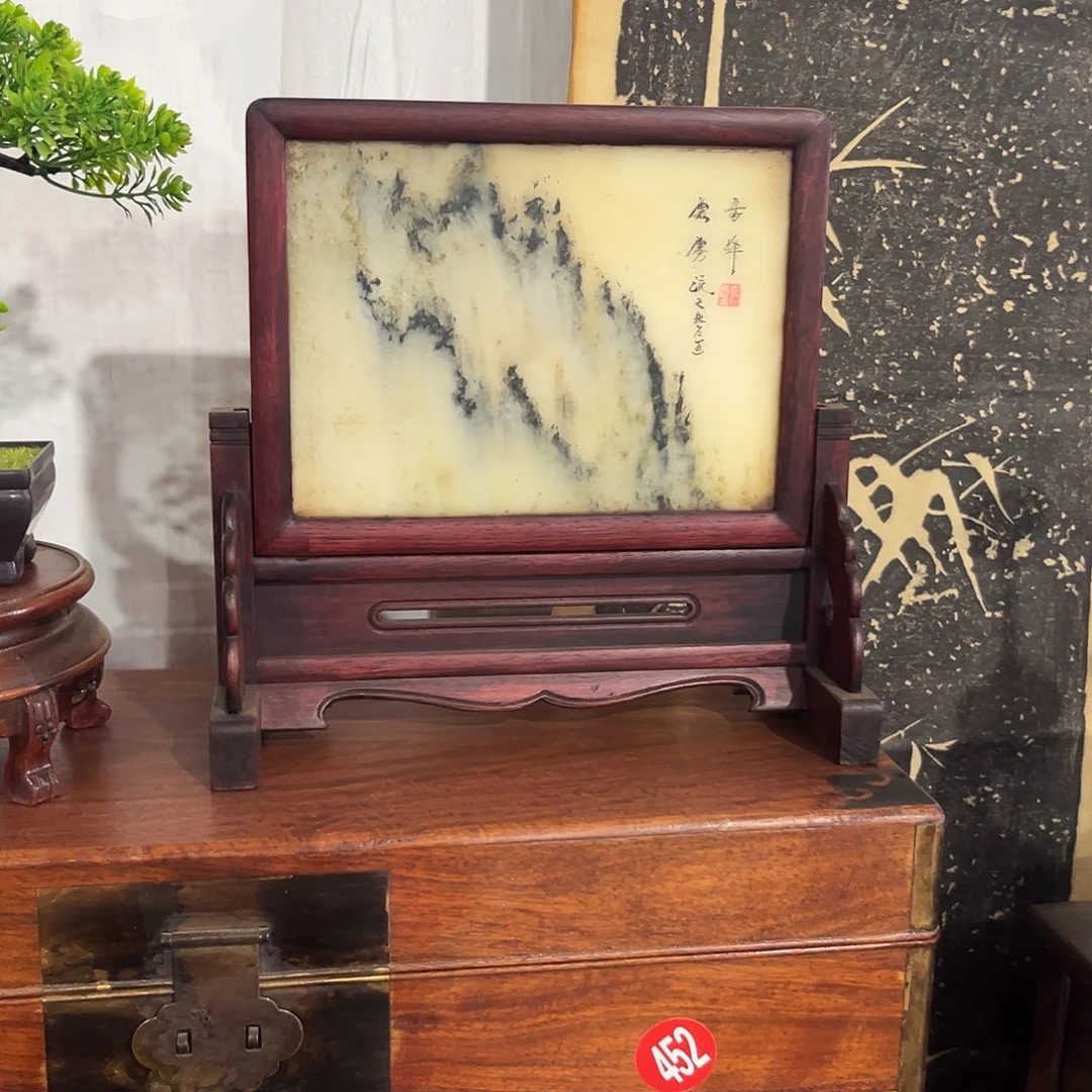 大理石木（非红木类）屏风