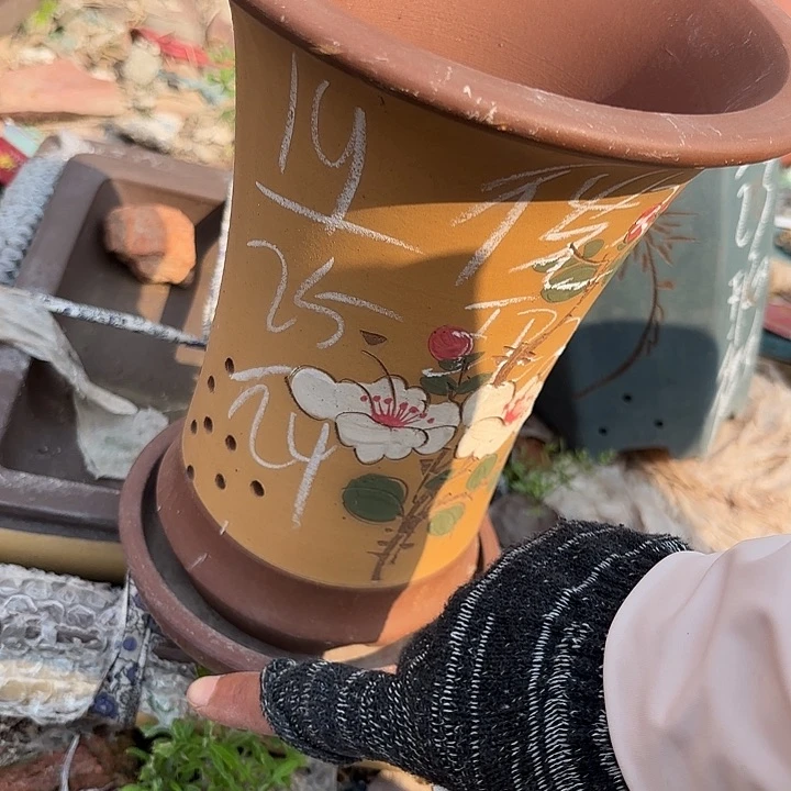 紫泥花盆紫砂花盆