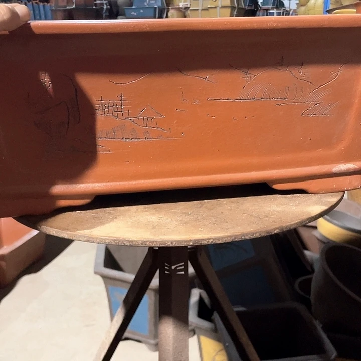 新品50红马槽花盆