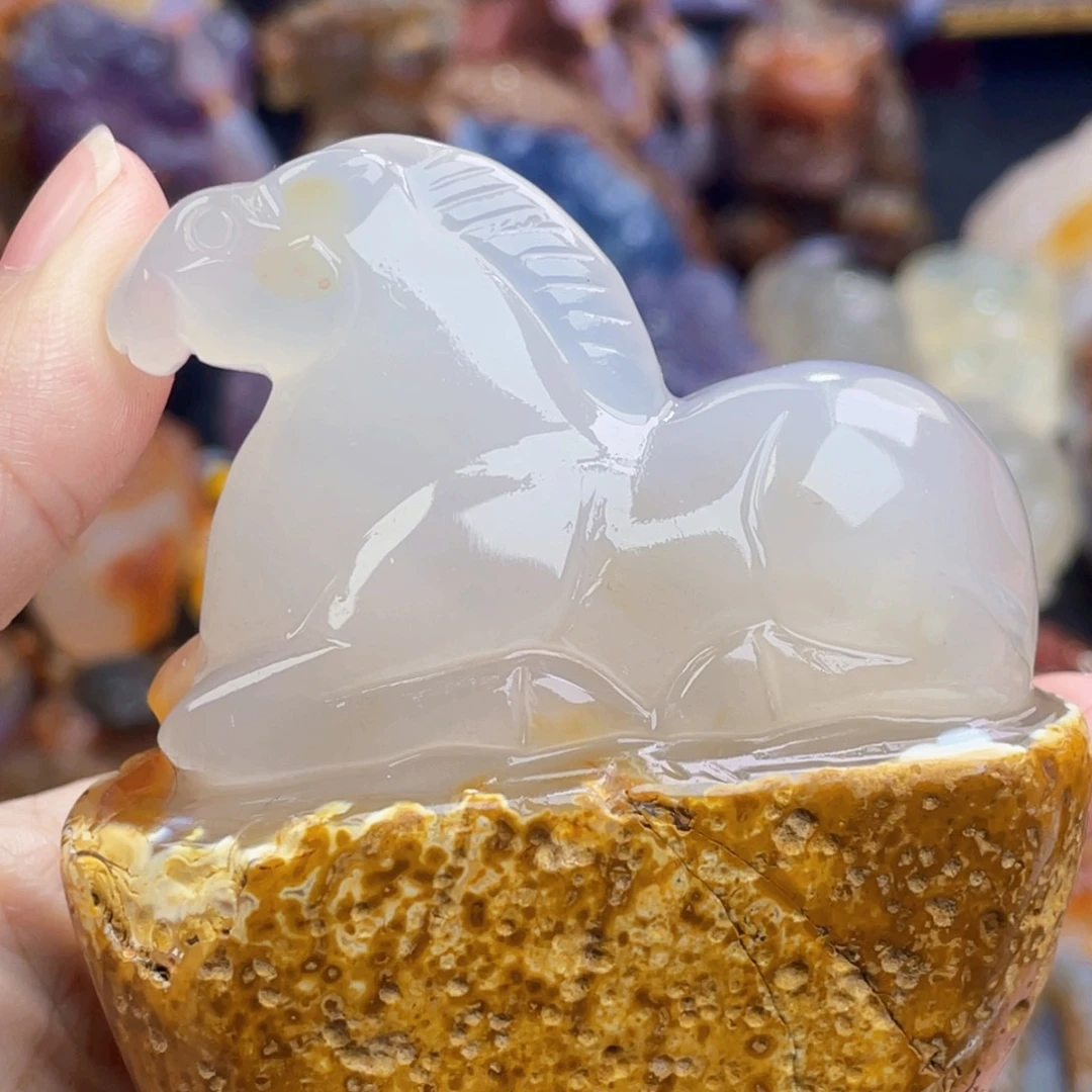 未镶嵌天然玛瑙/玉髓