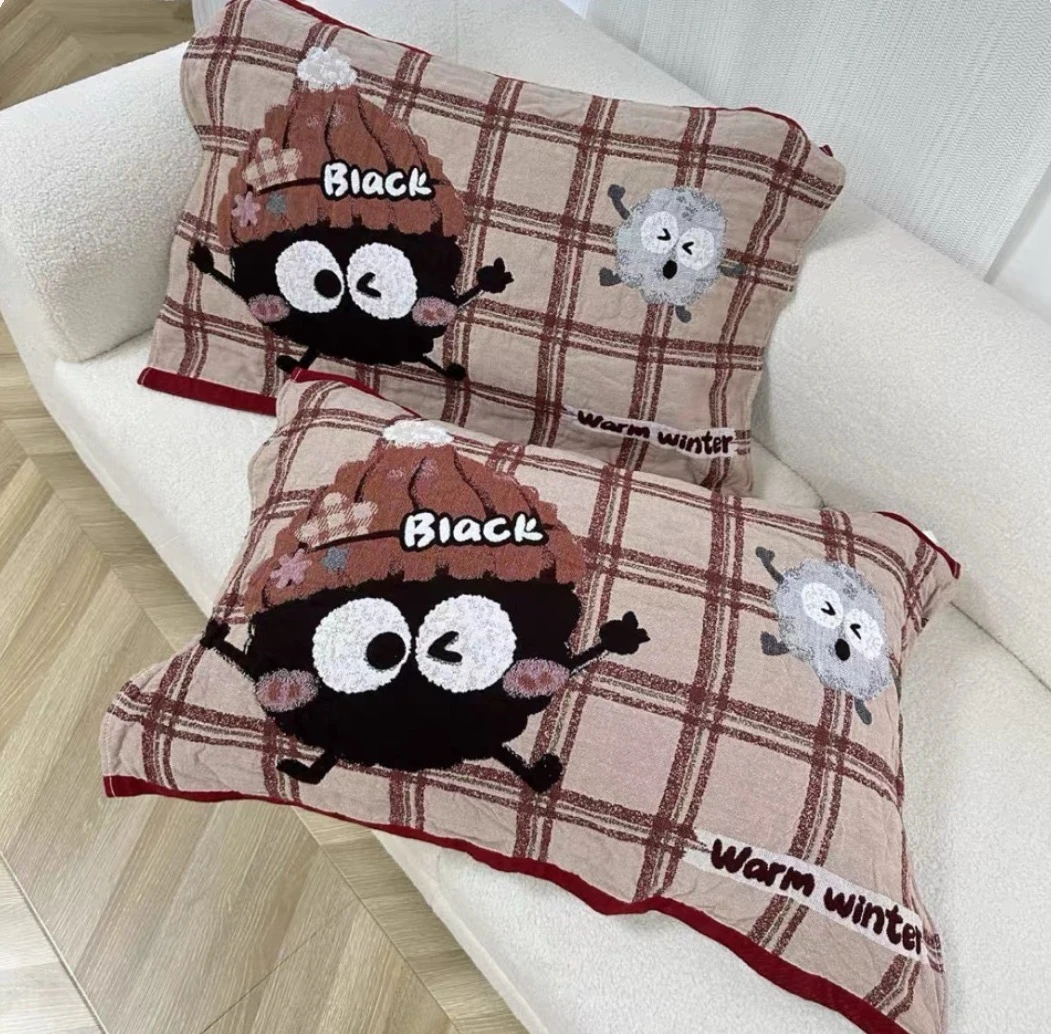 【高尚】全棉纱布枕巾！