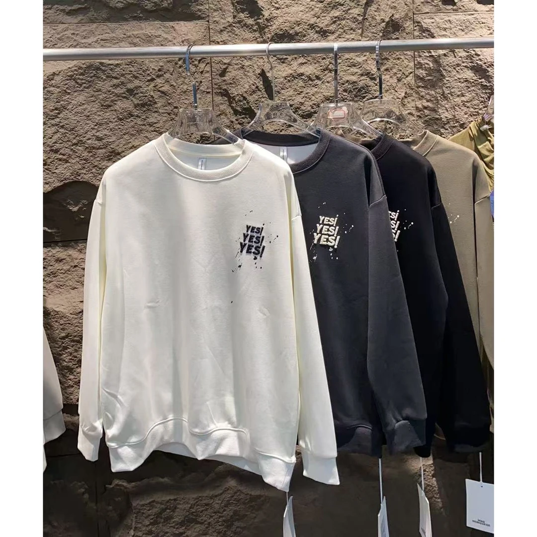 大占推荐 8211-1 简约休闲时尚不加绒男圆领卫衣