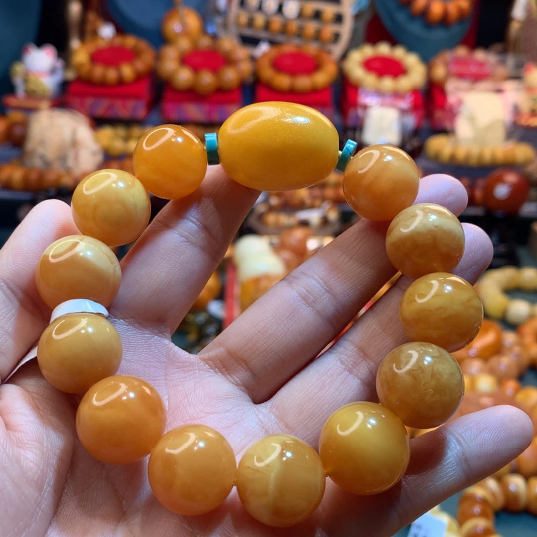 【闪购商品】蜜蜡手串未镶嵌蜜蜡手串