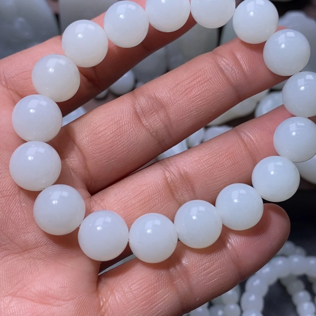 和田玉手链未镶嵌