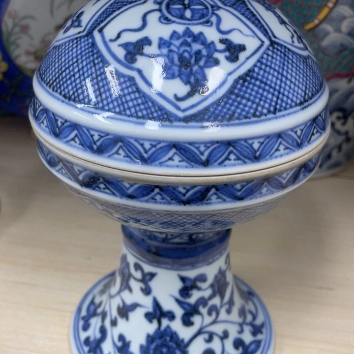 陶瓷用****7青花瓷器一件