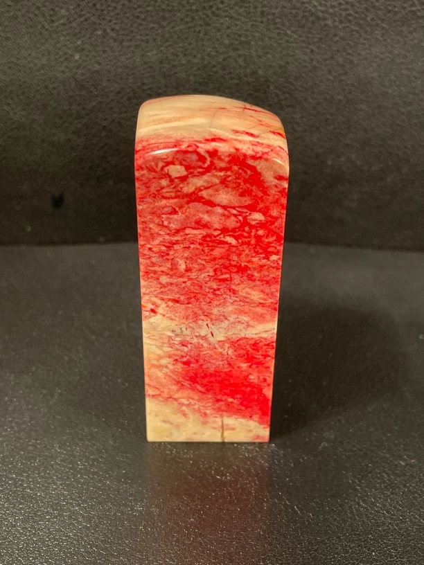 昌化老坑精品软底鸡血石2.3/6.2cm