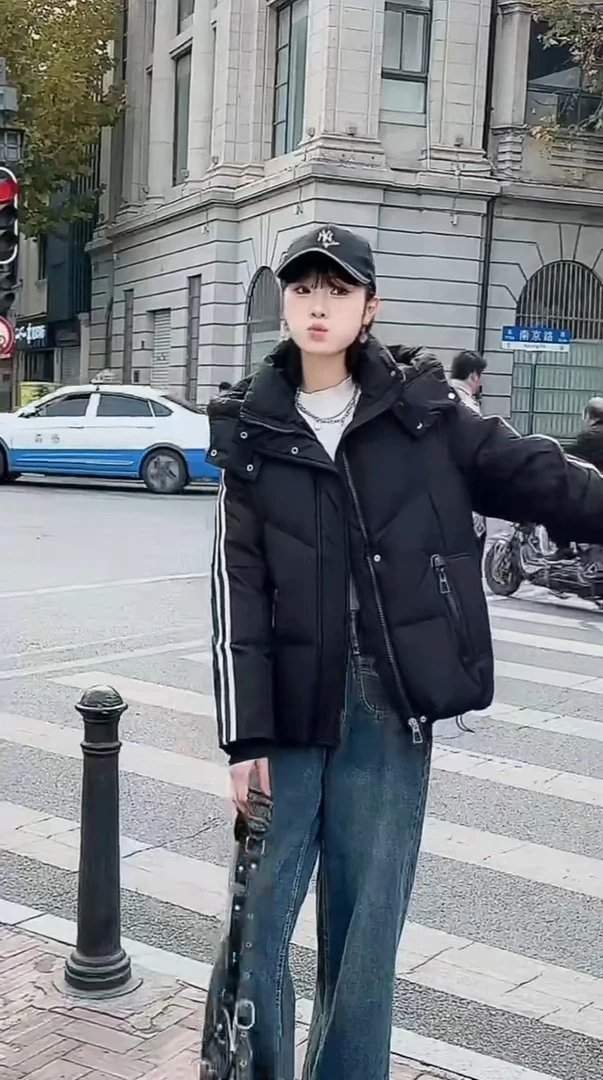 （100-220斤）姬凡浠冬季大码洋气百搭羽绒服