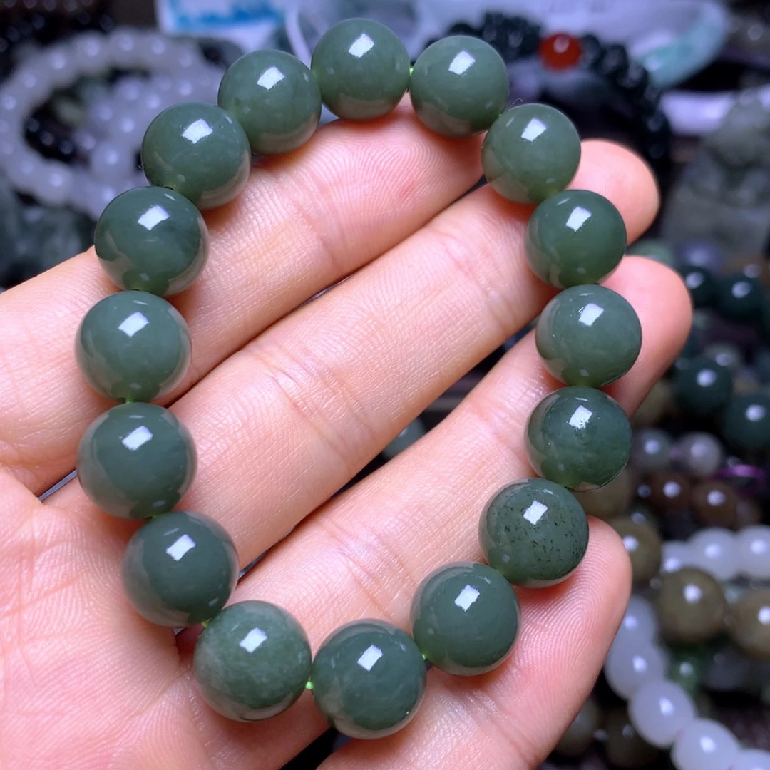 和田玉未镶嵌手串