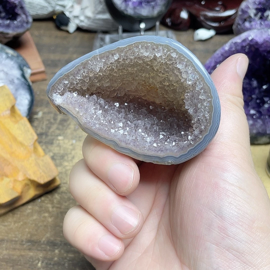 未镶嵌紫晶大型摆件（非配饰）