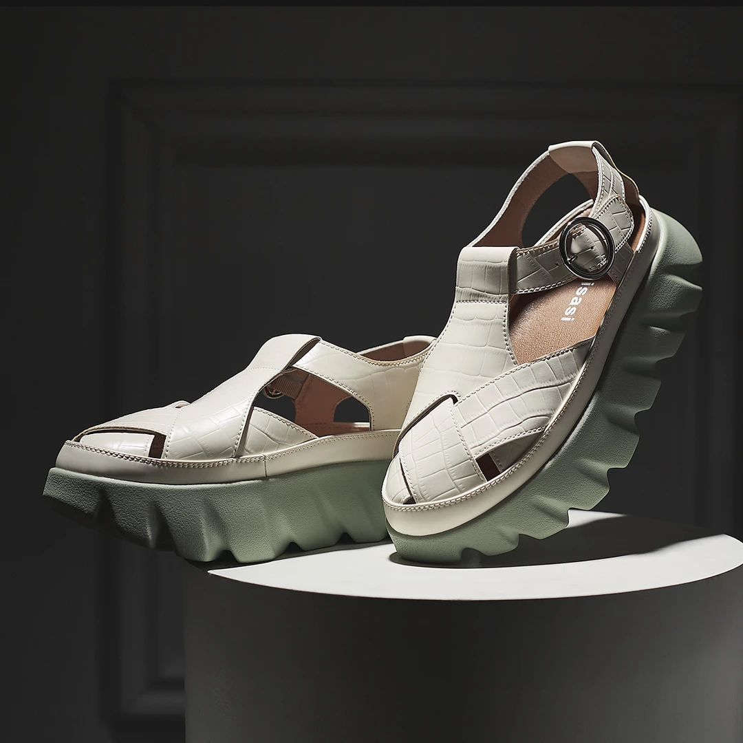 梦幻-启程  599凉鞋女2025新款厚底舒适百搭女凉鞋子