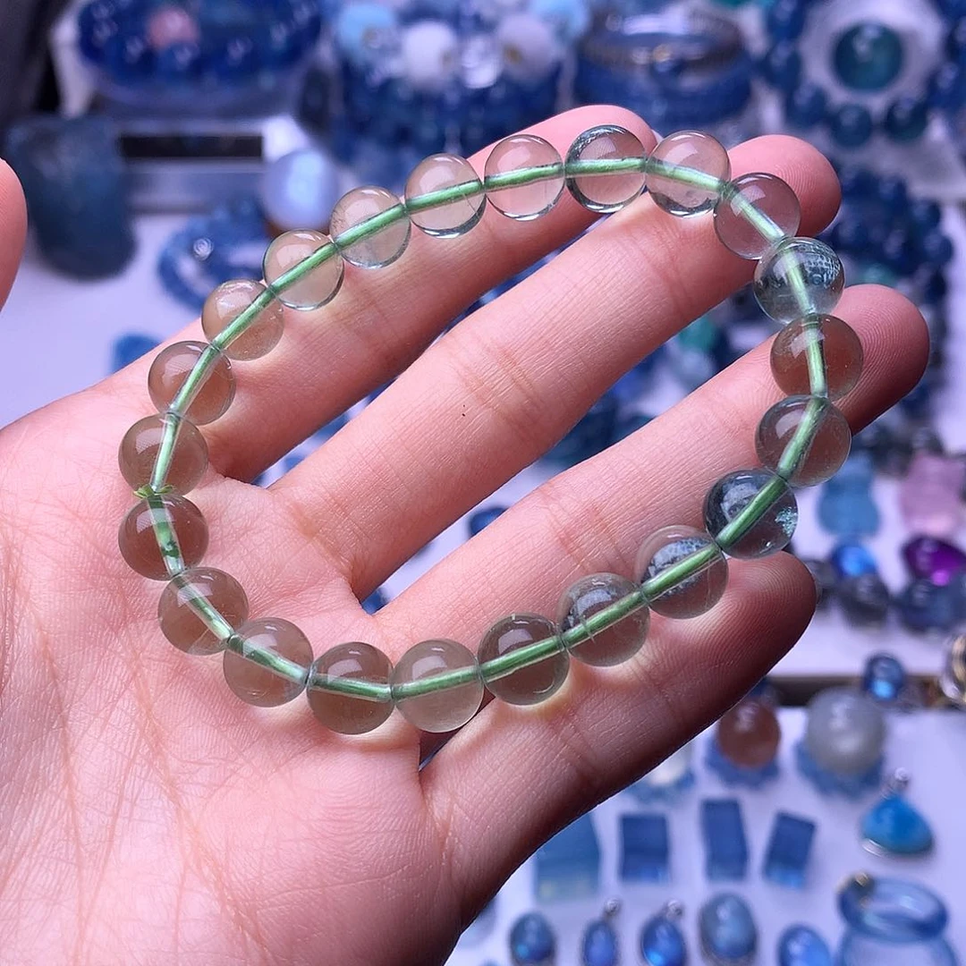 未镶嵌手链水晶多样性