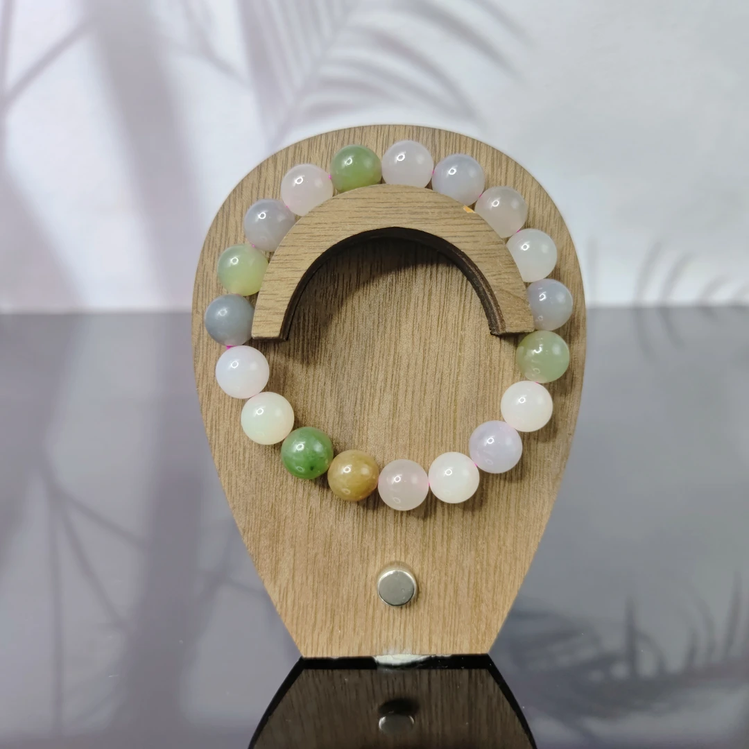 T和田玉多宝圆珠手串（卡10）2077