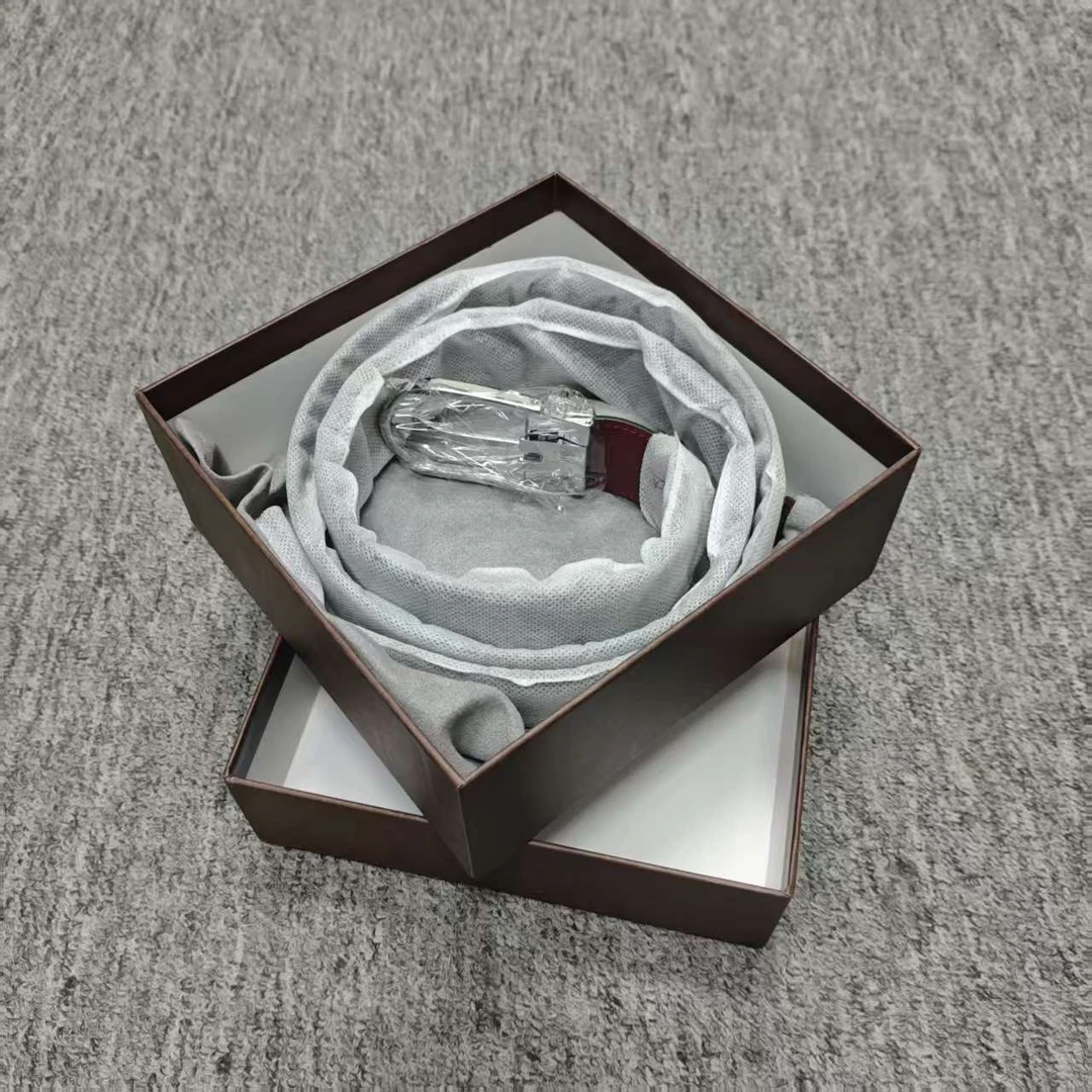 【小包快跑】男士皮带头层牛皮 双面真皮复古休闲时尚百搭