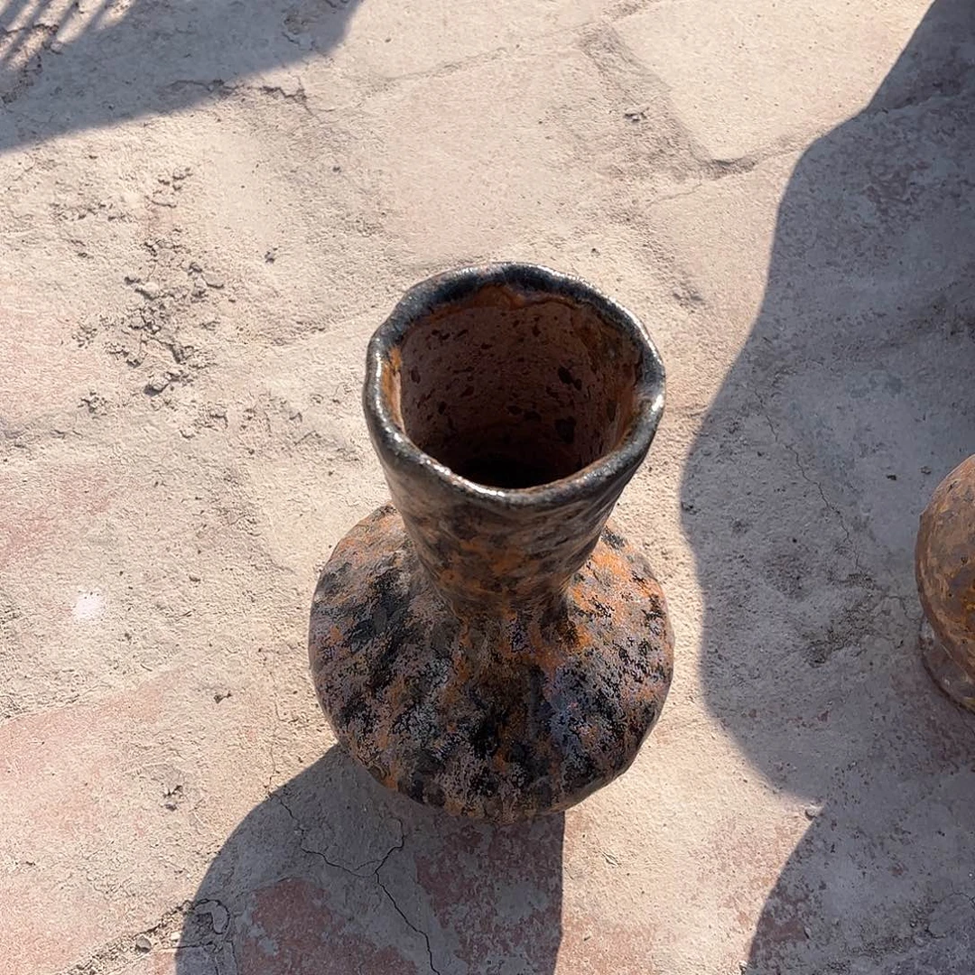 泥塑薰****?古镇炻陶花盆