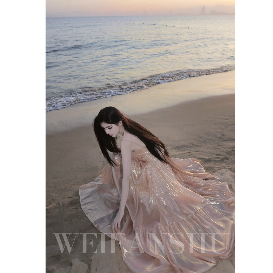 WEIFANSHU/魏凡舒【仙女假日】真丝连衣裙