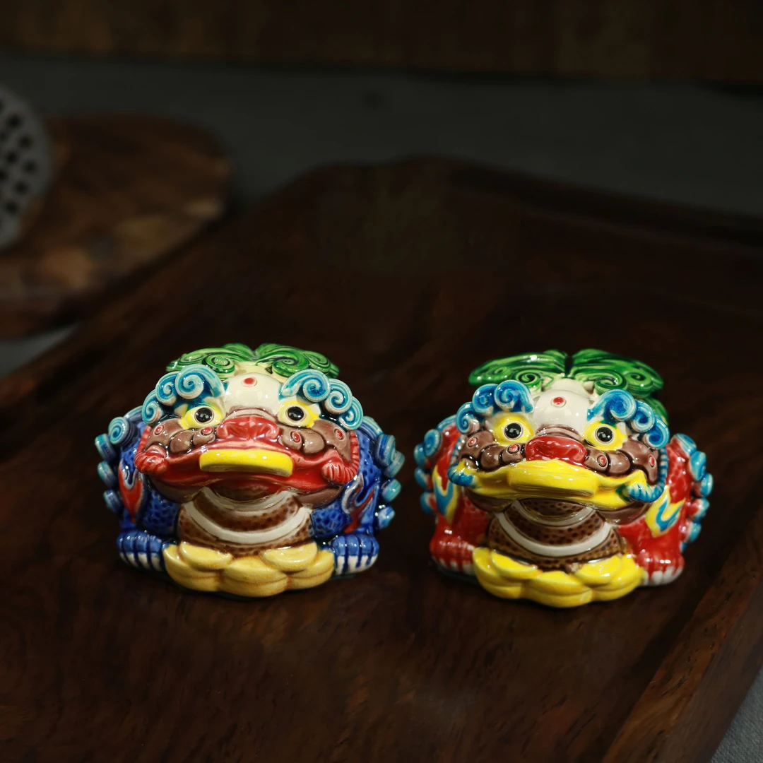 凰一品 金蟾摆件套装 发一对