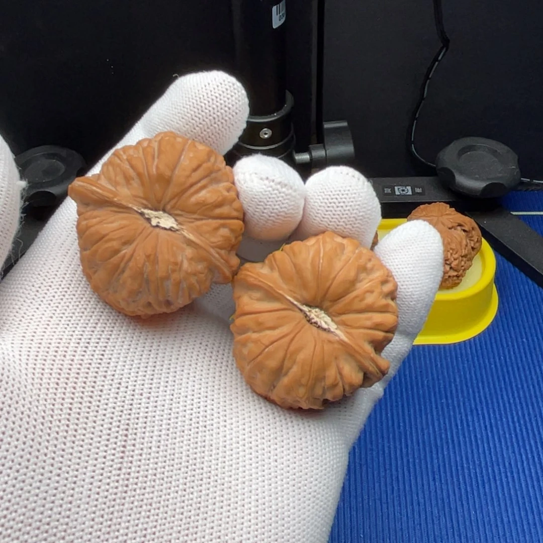 把件文玩核桃42南瓜墩