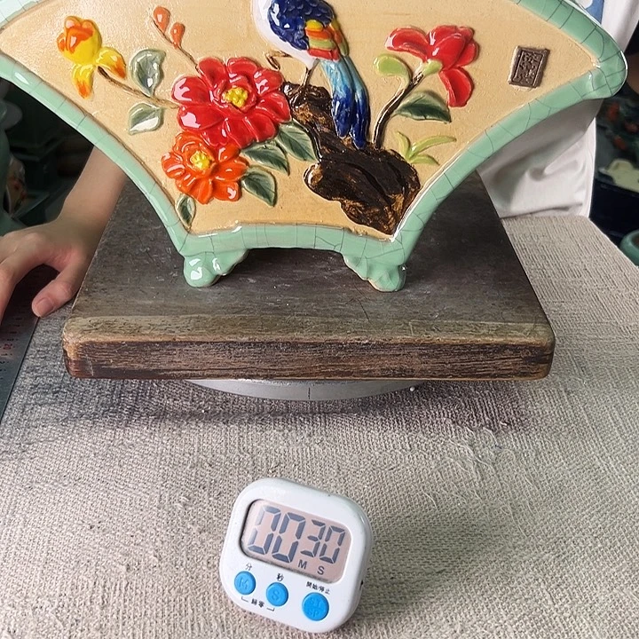 泳坤堂石湾花盆陶瓷