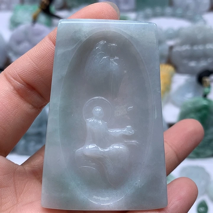 翡翠未镶嵌颈饰悟道福利