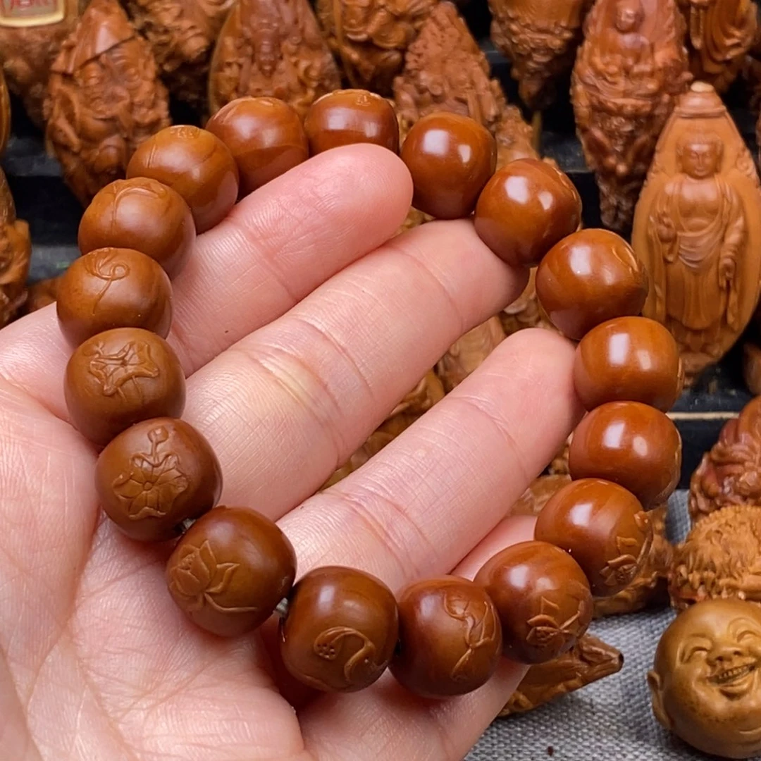 向***北橄榄核手串/手链核雕